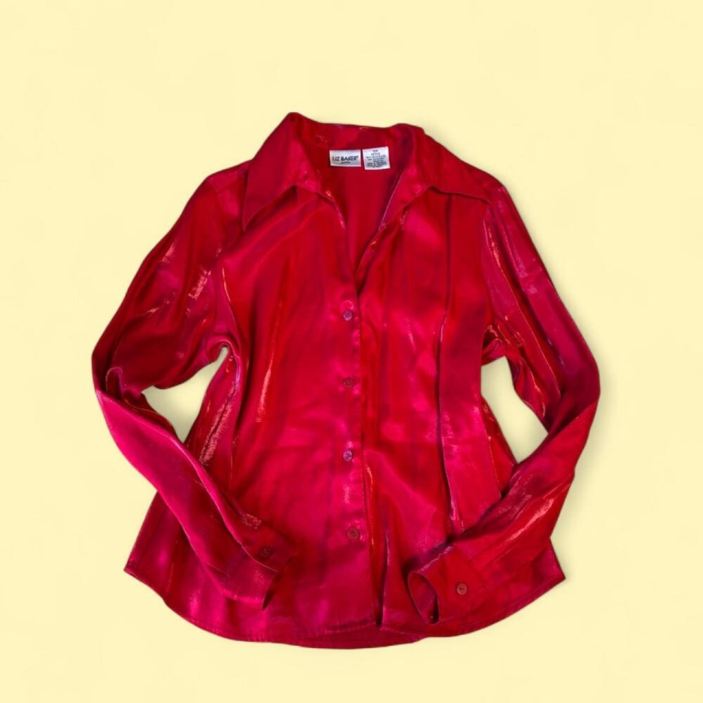 Liz baker 90s retro red - Picture 3 of 5